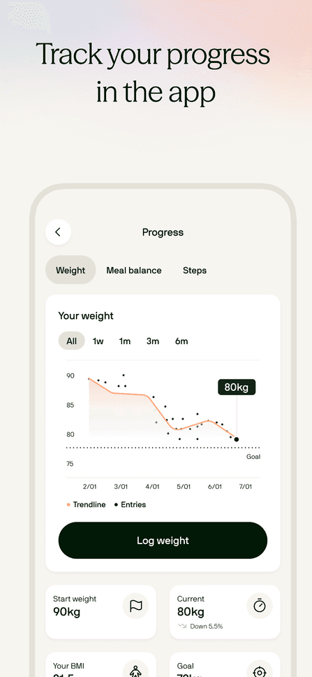 Voy app screenshot 1